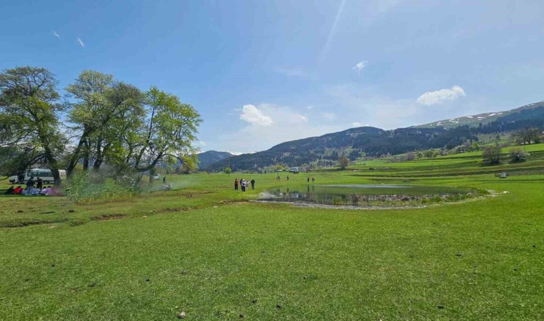 Artvin’in Ardanuç ilçesindeki Tosunlu Gölü doğaseverlerin ilgi odağı oldu Artvin’in Ardanuç ilçesine bağlı Tosunlu köyünde kar sularının erimesiyle oluşan