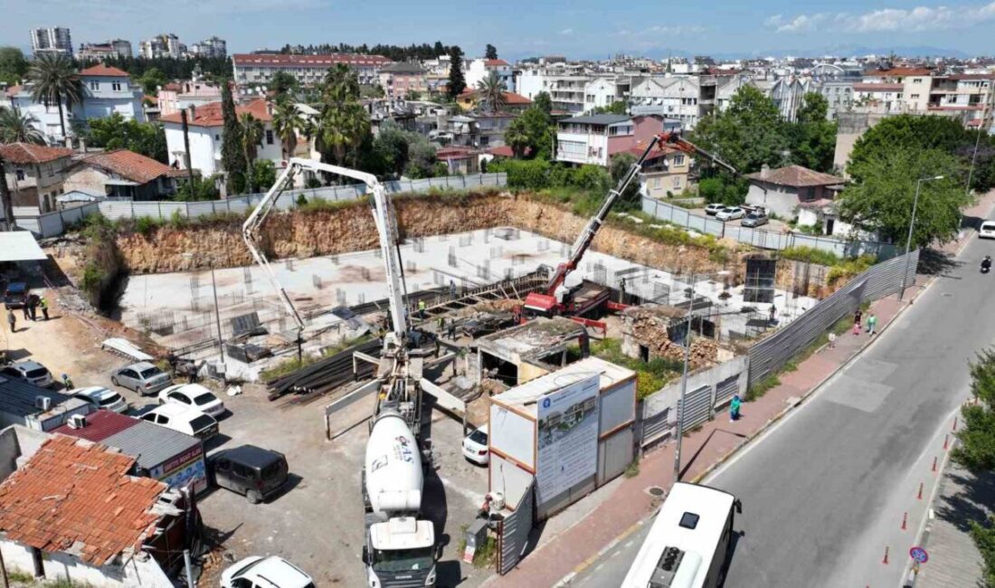 Balbey’de Kentsel Yenileme Projesi çalışmaları yeniden başladı Antalya Büyükşehir Belediyesi Balbey Mahallesi 1. Etap Kentsel Dönüşüm Projesi’nde