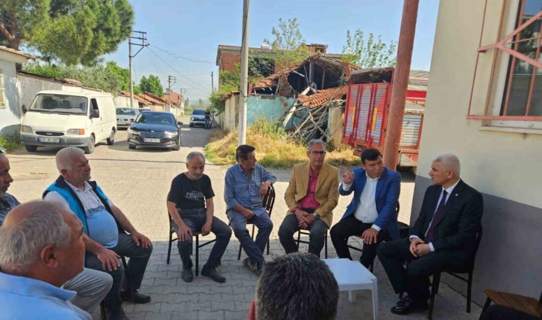 Balıkesir Emniyeti, halkla iç içe Balıkesir İl Emniyet Müdürü Hasan Yiğit, Altıeylül ilçesine bağlı Halalca