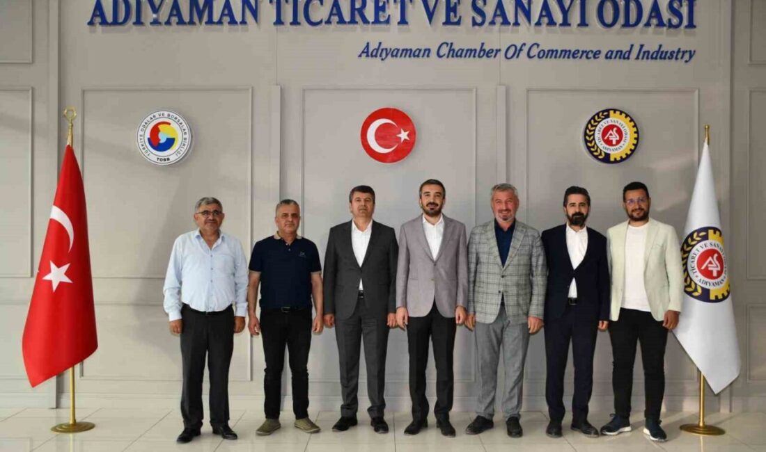 Başkan Tutdere ATSO yönetimiyle bir araya geldi Adıyaman Belediye Başkanı Abdurrahman Tutdere, Adıyaman Ticaret ve Sanayi Odası