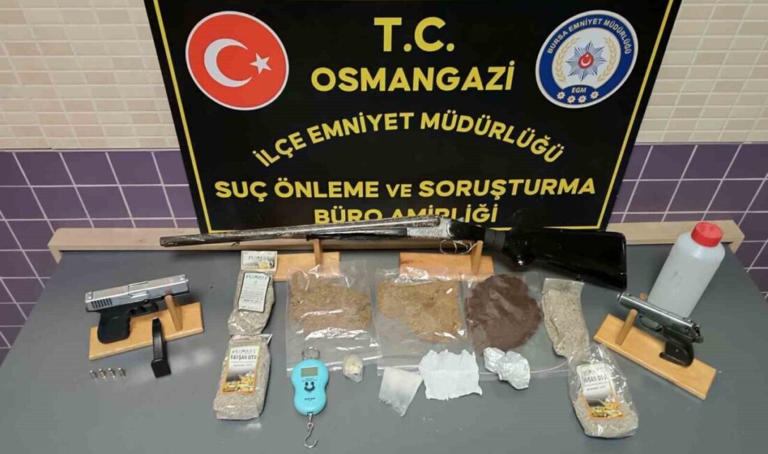 Bursa’da uyuşturucu tacirlerine geçit yok Bursa’da Osmangazi Suç Önleme ve Soruşturma Büro Amirliği ekipleri, gece