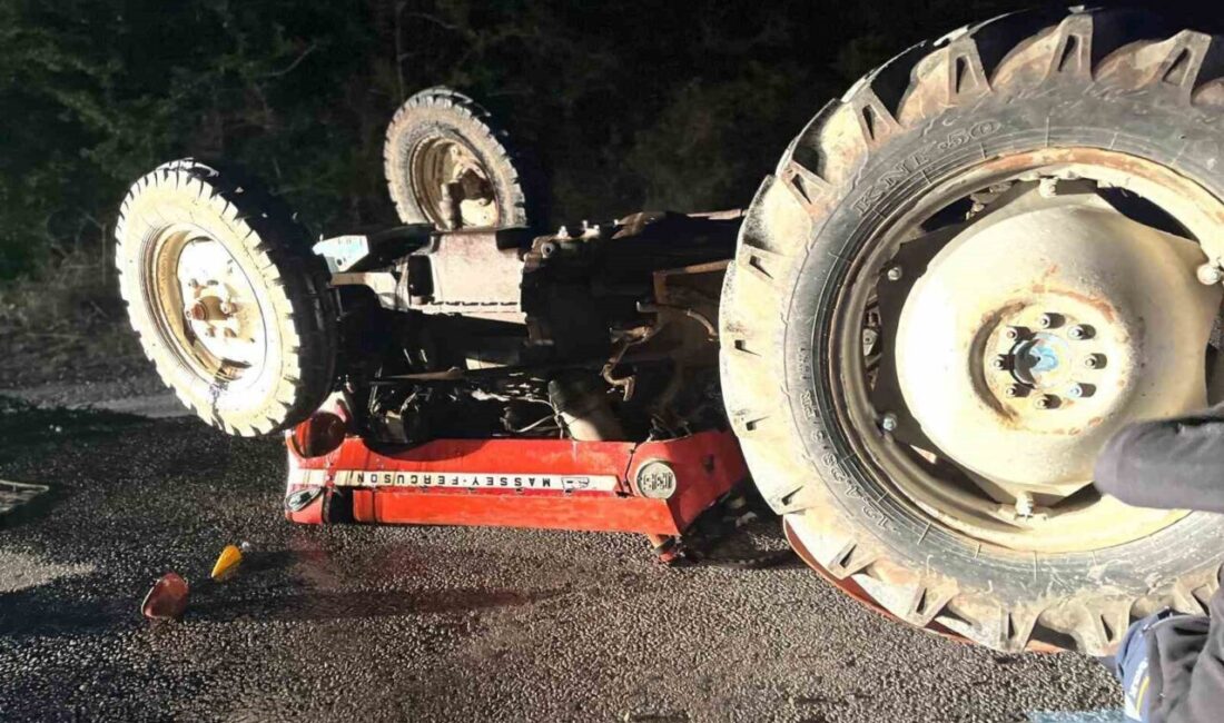 Çorum’da devrilen traktörün altında kalan sürücü hayatını kaybetti Çorum’un İskilip ilçesinde devrilen traktörün altında kalan 76 yaşındaki sürücü