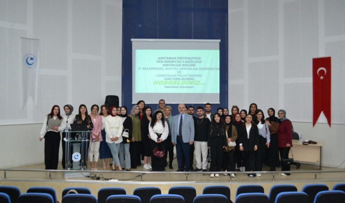 “Depremin sosyal etkileri” semineri gerçekleştirildi Adıyaman Üniversitesi Sosyoloji Topluluğu tarafından “9. Geleneksel Sosyal Sorunlar Seminerleri”