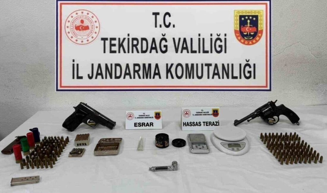 Elbise dolabı uyuşturucu serası çıktı Tekirdağ İl Jandarma Komutanlığı ekiplerince son 1 haftada gerçekleştirilen operasyonlarda