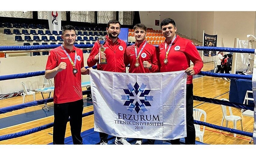 ETÜ Muay Thai’de madalyaları topladı Erzurum Teknik Üniversitesi Muay Thai Takımı Türkiye Şampiyonası’ndan büyük başarıyla