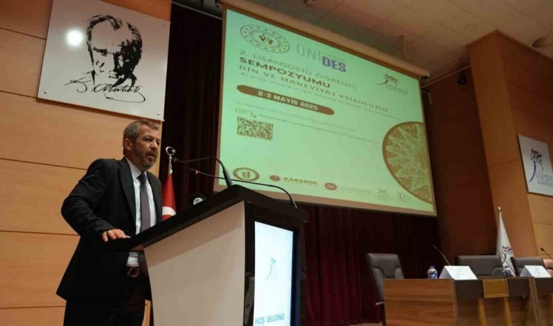 KBÜ’de “Din ve Maneviyat Psikolojisi” sempozyumu düzenlendi Karabük Üniversitesinde, Lisansüstü Eğitim Enstitüsü ile İlahiyat Fakültesi iş birliğinde