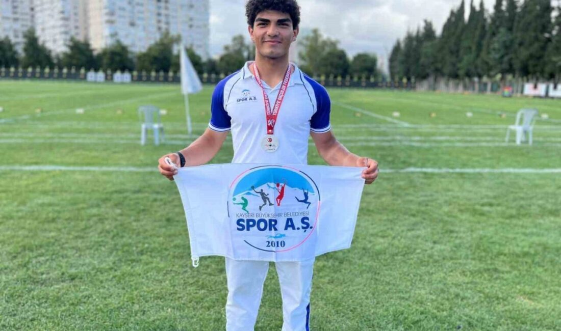 Kutay Tek, Türkiye ikincisi oldu Kayseri Spor A.Ş. Spor Kulübü’nden Kutay Tek; 30 Nisan-4 Mayıs
