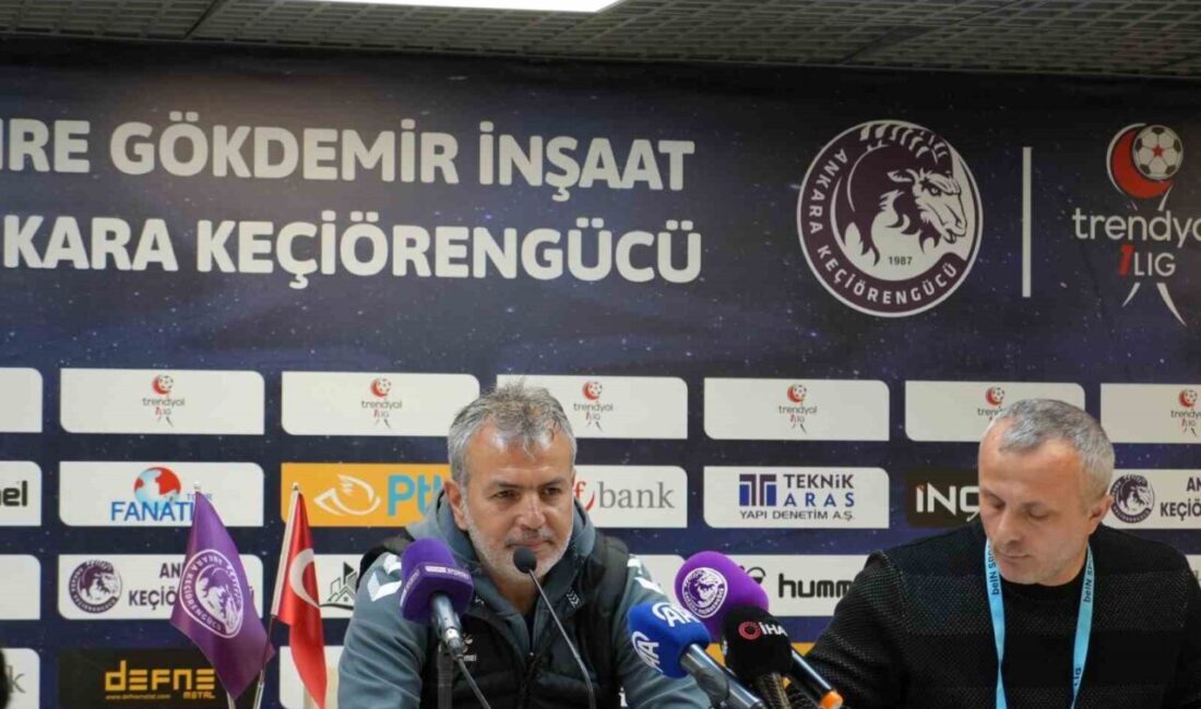 Mehmet Yıldırım: “Komik bir penaltıydı” Ankara Keçiörengücü Teknik Sorumlusu Mehmet Yıldırım, MKE Ankaragücü müsabakasının ardından