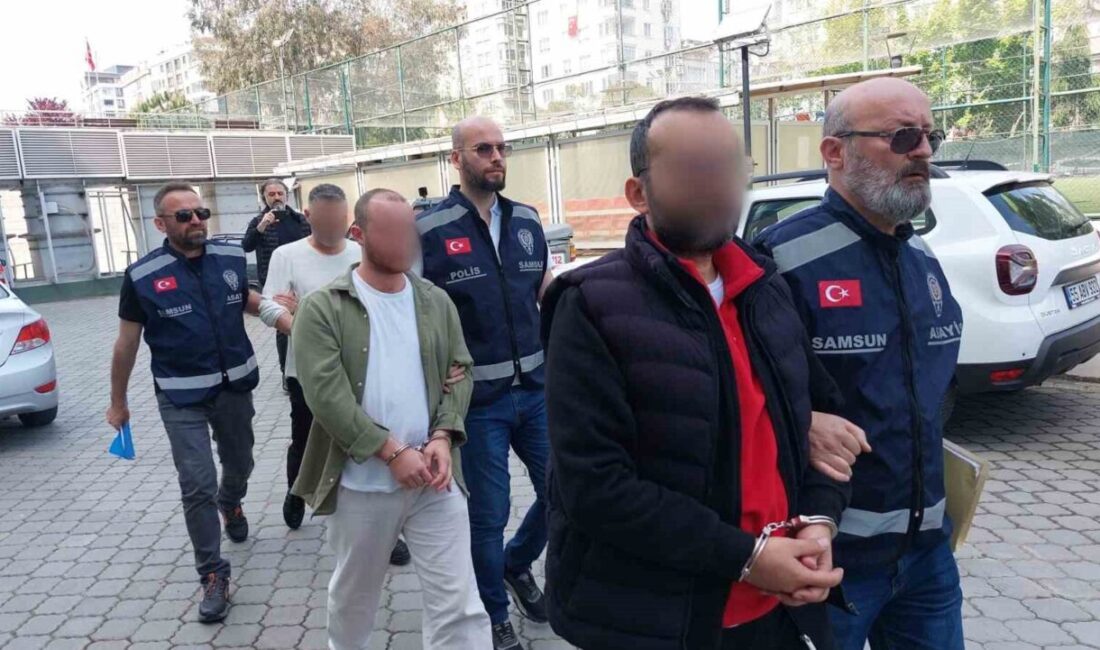 Otel inşaatından 1 milyon TL’lik hırsızlıktan 3 kişi adliyeye sevk edildi Samsun’da otel inşaatından 1 milyon TL’lik hırsızlık yapan 3 kişi