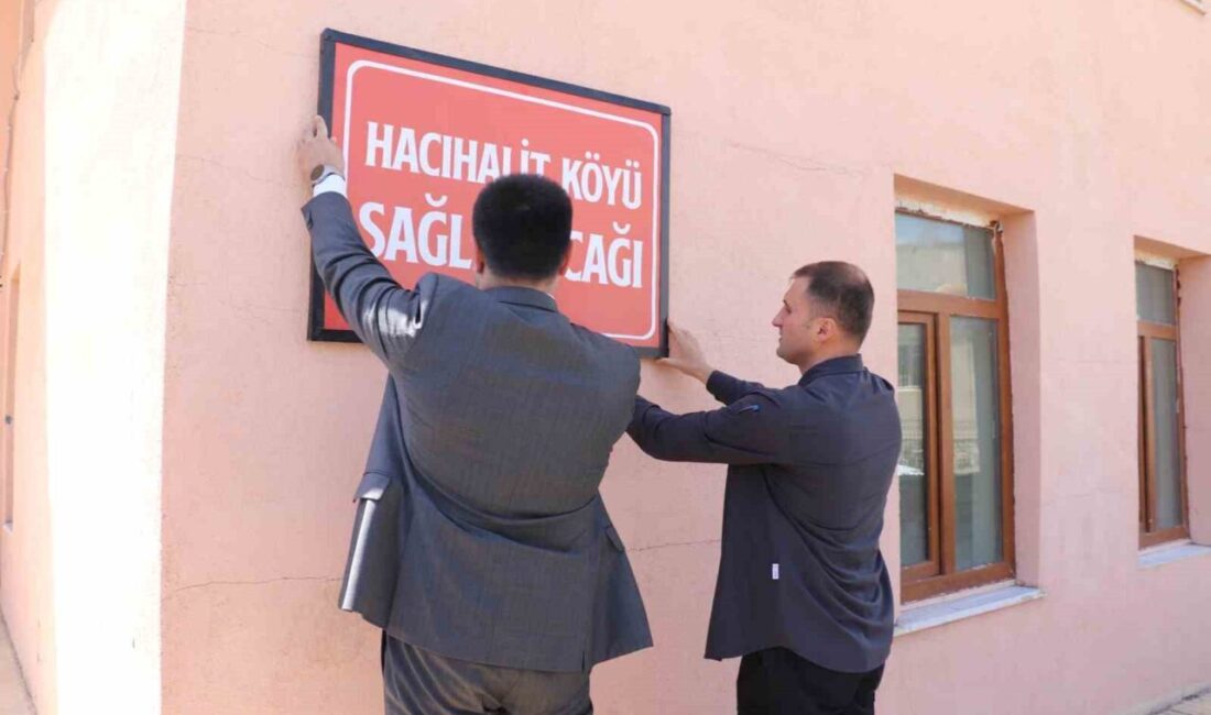 Sağlık ocağı hizmete açıldı Ağrı Diyadin’de tadilatı tamamlanan sağlık ocağı, Hacıhalit’te hizmete açıldı Diyadin