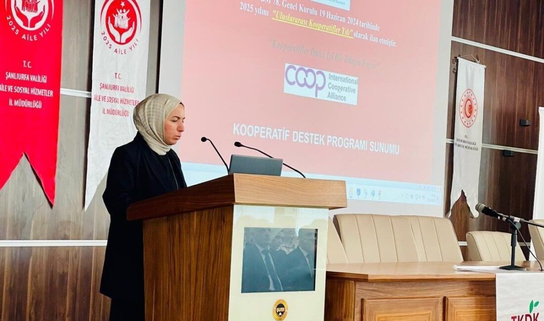 Şanlıurfa’da Kooperatif Destek Programının tanıtımı yapıldı Birleşmiş Milletler tarafından 2025 yılının Uluslararası Kooperatifler Yılı ilan edilmesinin