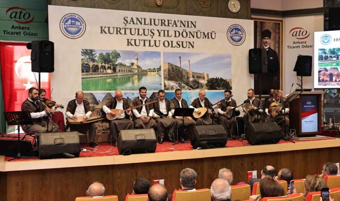 Şanlıurfa’nın 105 yıllık kurtuluş gururu başkentte yaşatıldı Şanlıurfa’nın düşman işgalinden kurtuluşunun 105’inci yıl dönümü, Ankara’da düzenlenen anlamlı