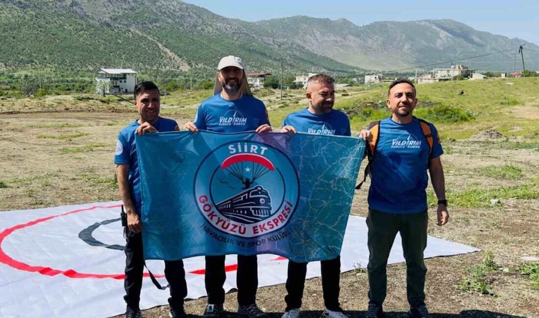 Siirtli yamaç paraşütü sporcusu şampiyon oldu Türkiye’nin dört bir yanından 40 seçkin pilotun katıldığı, Türkiye Hava