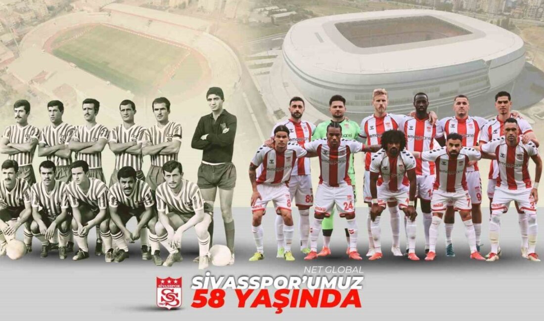 Sivasspor’dan 58. yıl mesajı Sivasspor Kulübü, 58. kuruluş yıl dönümünü yayımladığı mesajla kutladı. Sivasspor,