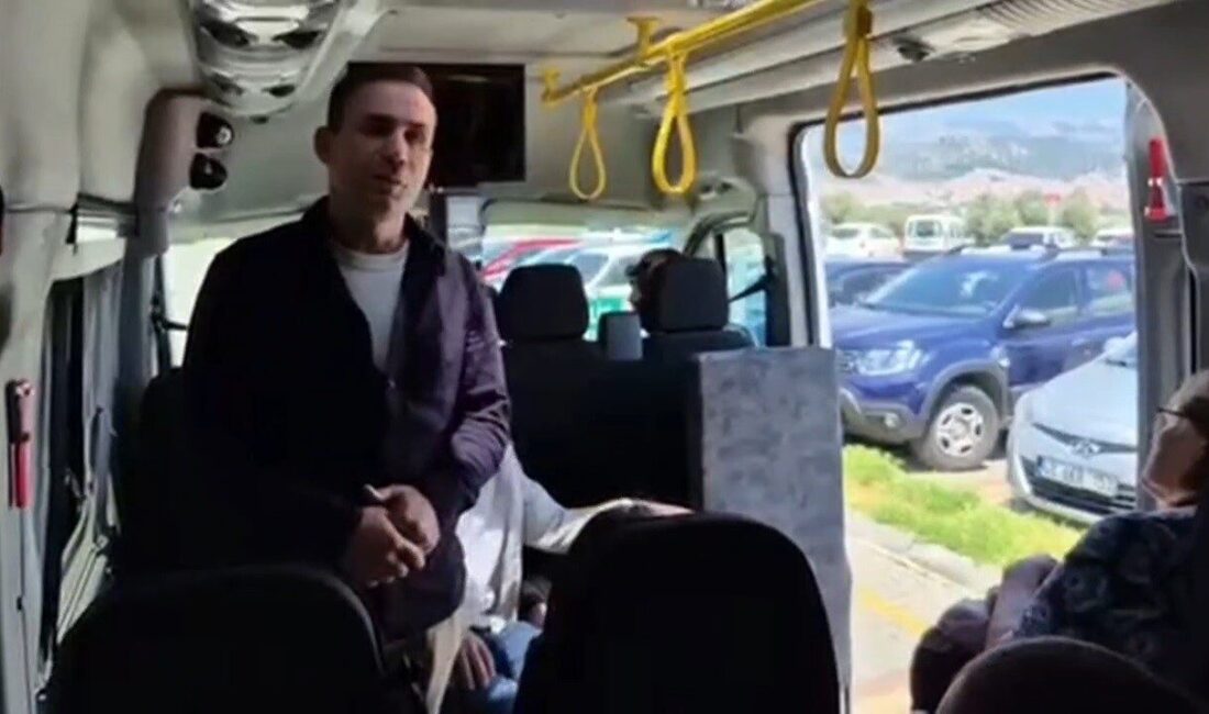Sivil jandarmaya yakalandı, cezayı yedi Muğla’nın Bodrum ilçesinde minibüse sivil şekilde binen jandarma personeli denetim
