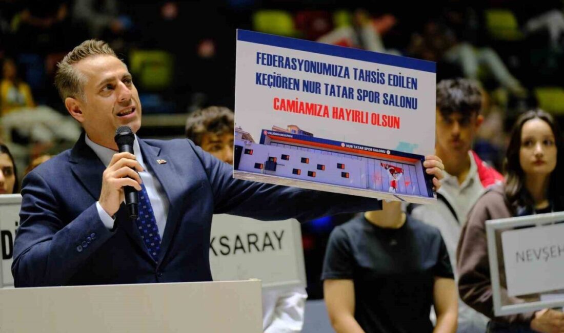 Türkiye Taekwondo Federasyonu ile Keçiören Belediyesi arasında tesis anlaşması Türkiye Taekwondo Federasyonu Başkanı Bahri Tanrıkulu, Keçiören Belediyesi ile yapılan
