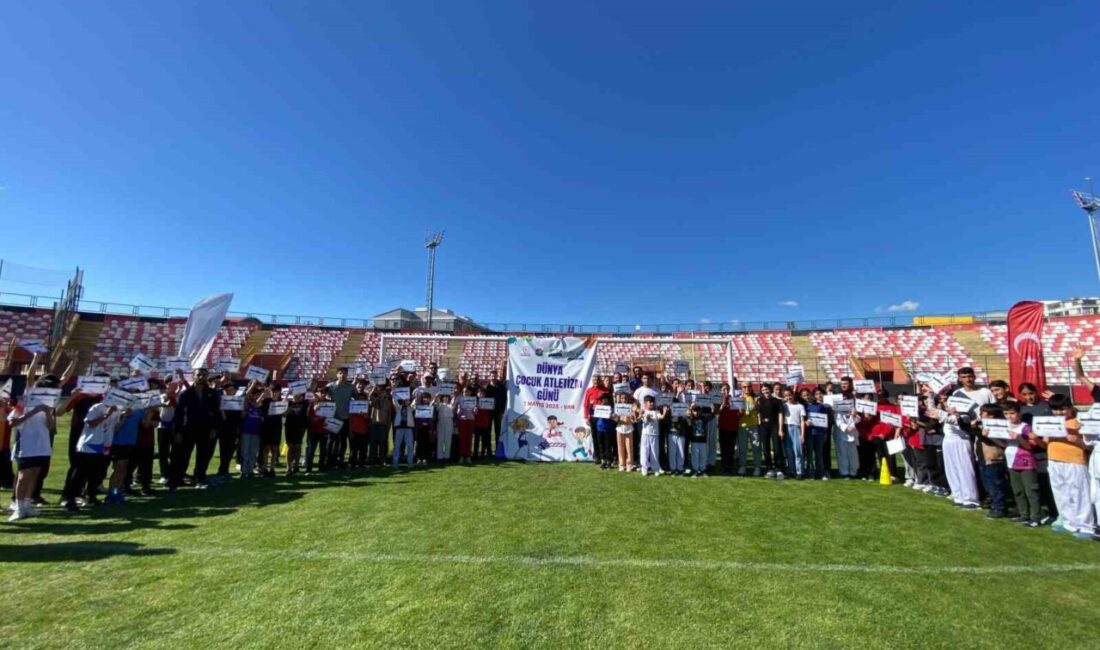 Van’da “Dünya Çocuk Atletizm Günü” kutlandı Dünya Çocuk Atletizm Günü, Van Atatürk Şehir Stadyumu’nda düzenlenen renkli