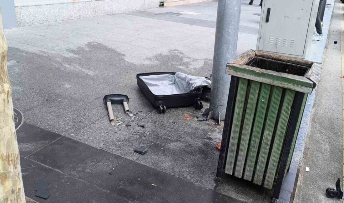 Vatandaşlar şüpheli valizi görüntülemek için birbiriyle yarıştı KIRŞEHİR (İHA) – Kırşehir’in en yoğun caddelerinden biri olan Yenice