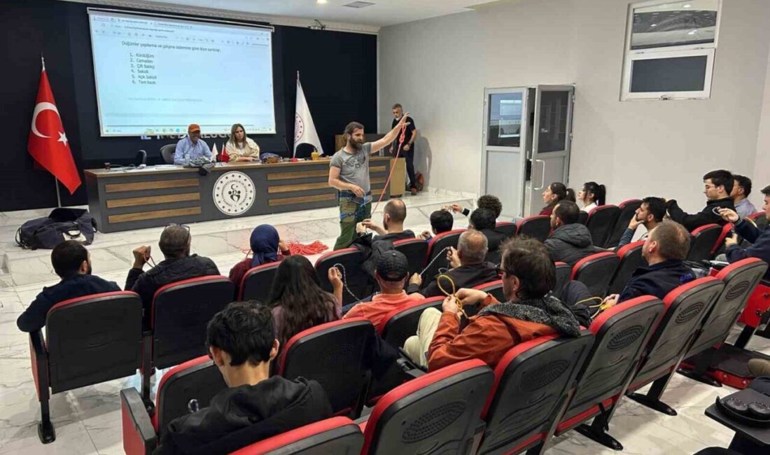 Yaz Dağcılık Eğitimi Kayseri’de tamamlandı Kayseri Gençlik ve Spor İl Müdürlüğü ile Türkiye Dağcılık Federasyonu