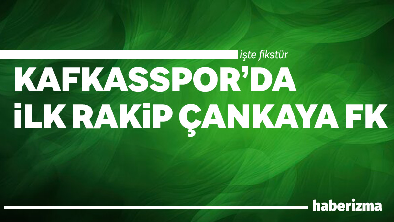 İnegöl’ün yeşil-siyahlı temsilcisi Kafkasspor, 2025-2026 sezonu maç fikstürünü sosyal medya