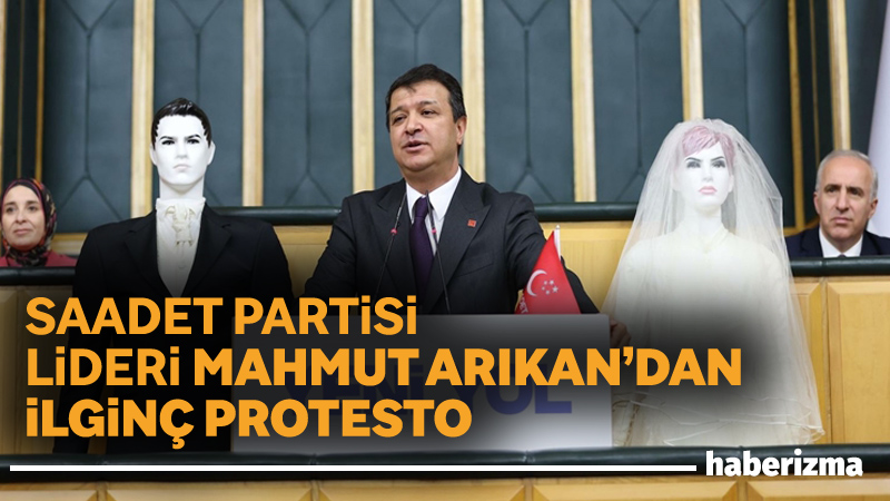 Saadet Partisi Genel Başkanı Mahmut Arıkan, Türkiye Büyük Millet Meclisi’nde