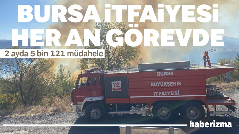 Bursa Büyükşehir Belediyesi itfaiye teşkilatı, Mayıs ve Haziran aylarında 2