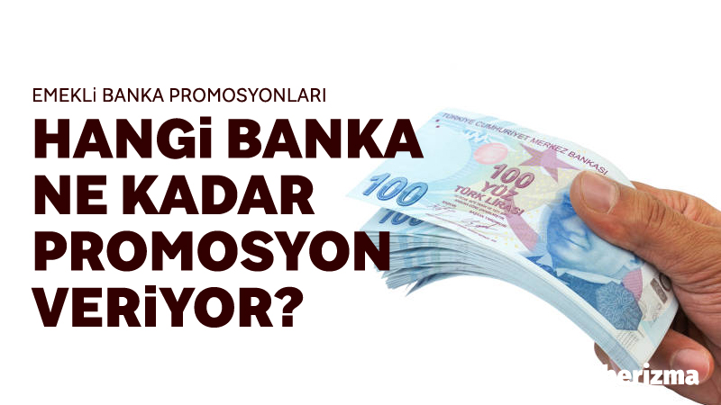 Temmuz ayında emekli maaşlarına yapılan zamların ardından bankalar da promosyon