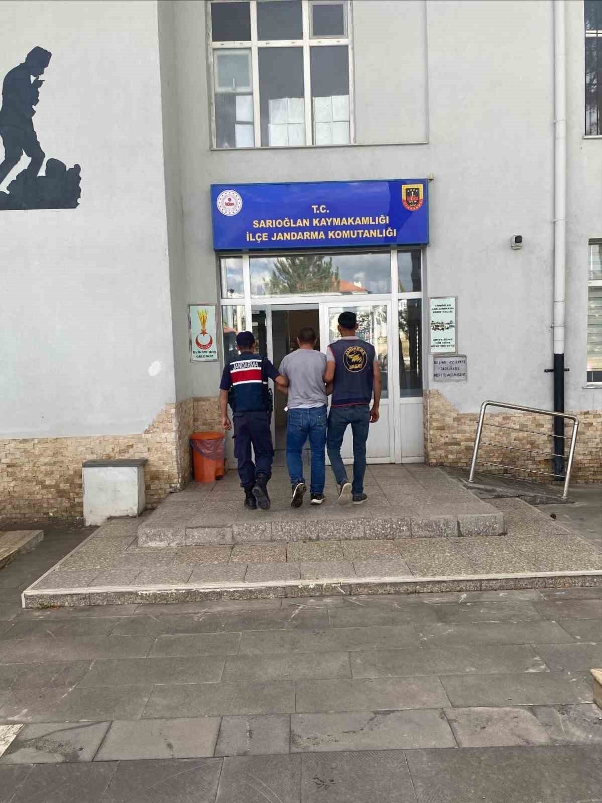 Kayseri İl Jandarma Komutanlığı ekiplerince yapılan çalışmalarda; hakkında 12 yıl