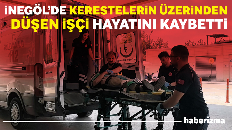 Bursa’nın İnegöl ilçesinde faaliyet gösteren bir kereste deposunda meydana gelen