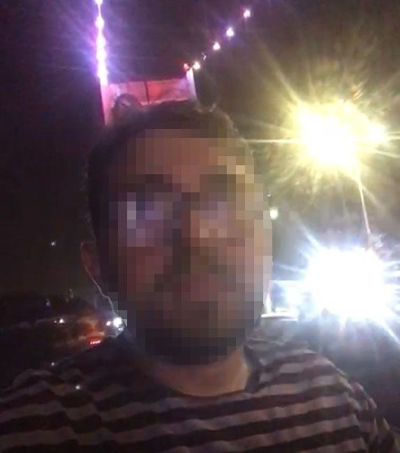 İstanbul’da dün gece 15 Temmuz Şehitler Köprüsüne çıkan 2 taksici,