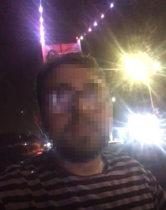 İstanbul’da dün gece 15 Temmuz Şehitler Köprüsüne çıkan 2 taksici,