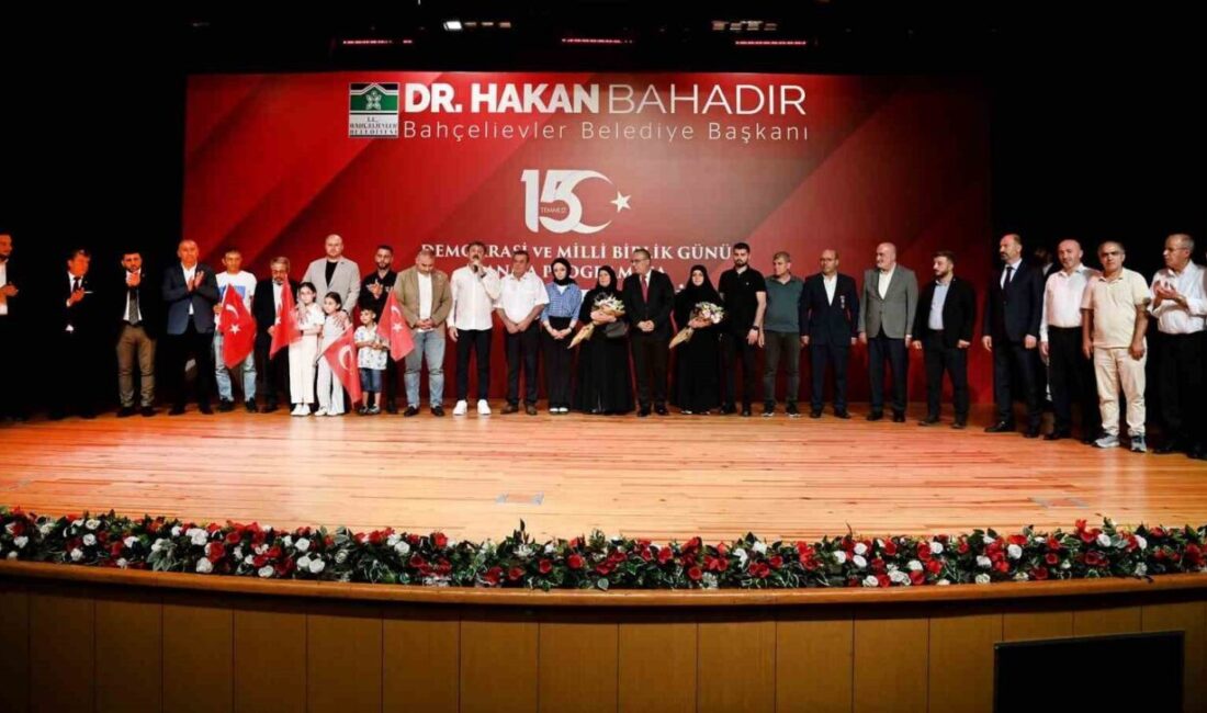 Bahçelievler Belediyesi 15 Temmuz Demokrasi ve Millî Birlik Günü kapsamında