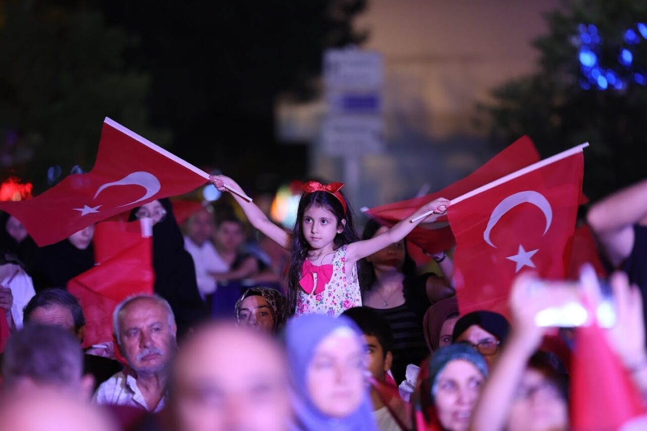 Bağcılar’da 15 Temmuz hain darbe girişiminin 9’uncu yıl dönümünde düzenlenen