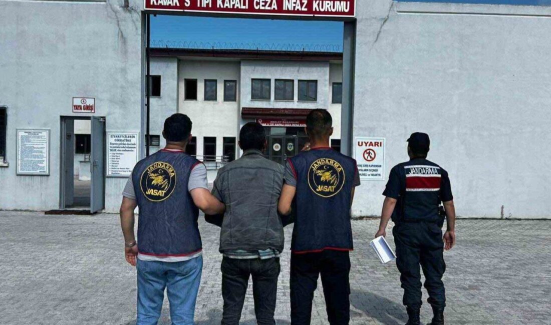Samsun’da hakkında 15 yıl hapis cezası bulunan şahıs jandarmanın takibi