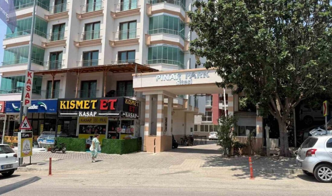 Adana’da havuzdan çıkıp ıslak hali ile aydınlatma direğine yaslanan Türker