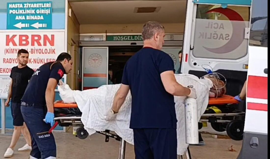 Bursa’nın İnegöl ilçesinde meydana gelen olayda inşaatın 3. katından düşen