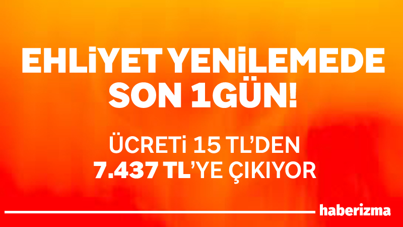 Türkiye genelinde milyonlarca sürücüyü ilgilendiren ehliyet yenileme süreci sona yaklaşıyor.