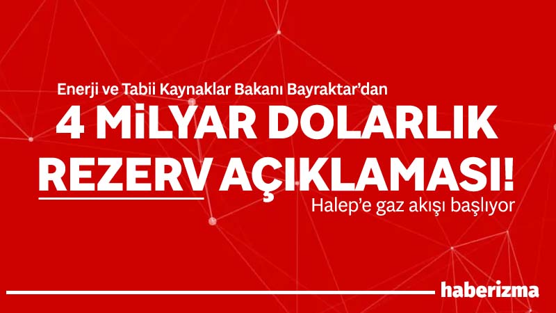 Enerji ve Tabii Kaynaklar Bakanı Alparslan Bayraktar, Türkiye’nin enerji alanındaki