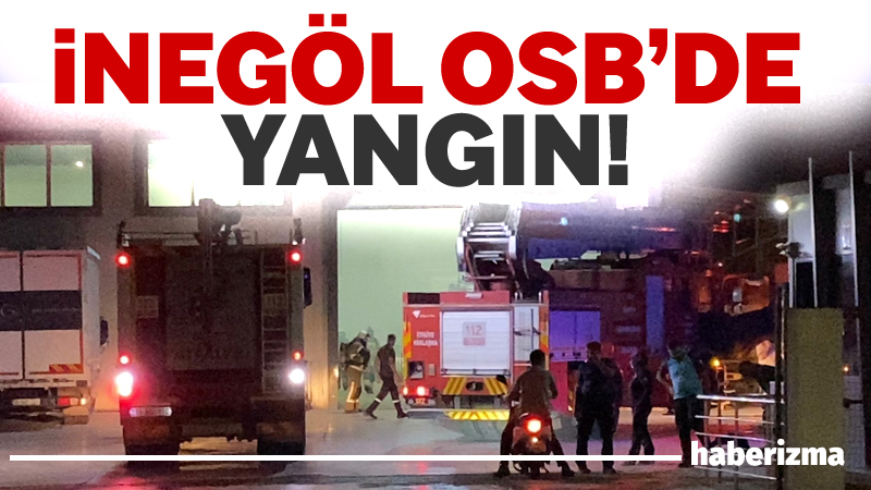 Bursa’nın İnegöl ilçesinde faaliyet gösteren bir tekstil fabrikasında yangın çıktı.