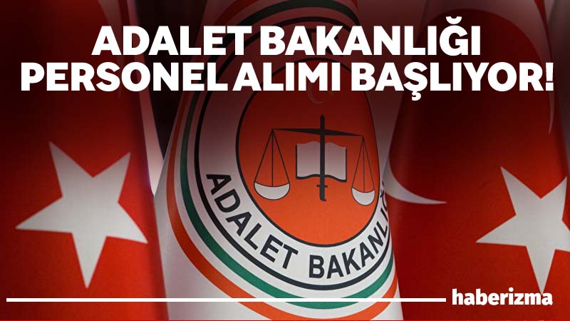 Adalet Bakanlığı, 2025 yılı için 5 bin sözleşmeli personel alımı