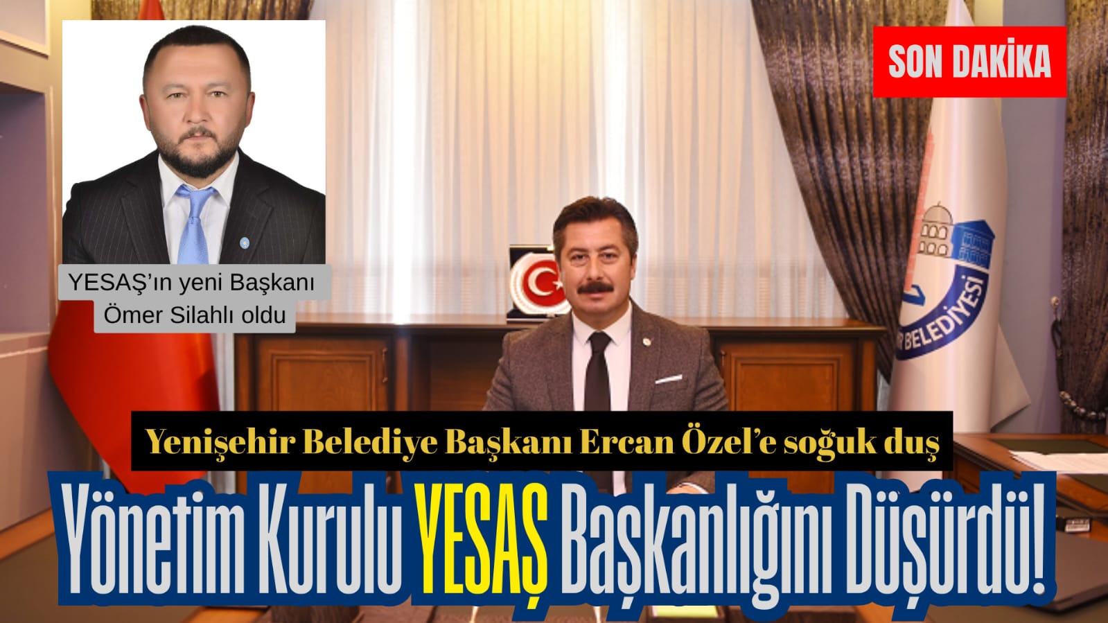 Yenişehir Belediye’sine bağlı Yenişehir Ekmek Sanayi Anonim Şirketinin (YESAŞ) başkanlığını