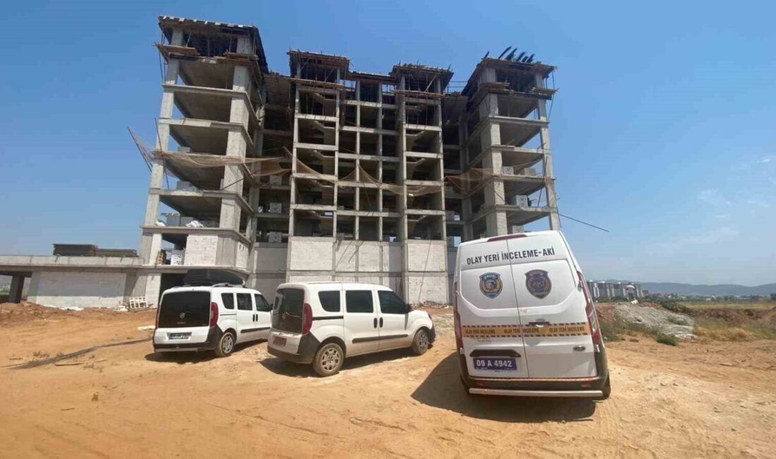 Aydın’ın Efeler ilçesinde bir kişi çalıştığı inşaatın 8’inci katından düştü.