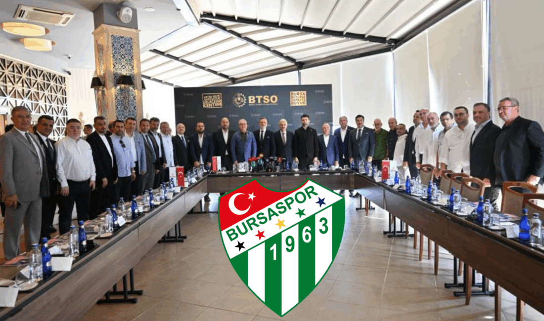 Bursa iş dünyası yeni sezon öncesinde bir kez daha Bursaspor