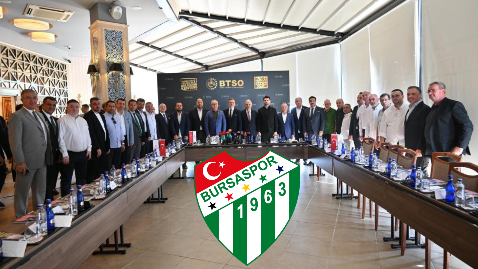 Bursa iş dünyası yeni sezon öncesinde bir kez daha Bursaspor