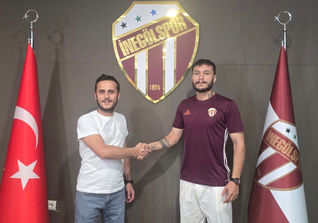 İnegölspor, KCT 1461 Trabzon Futbol Kulübü’nden eski oyuncumuz İbrahim Sürgülü