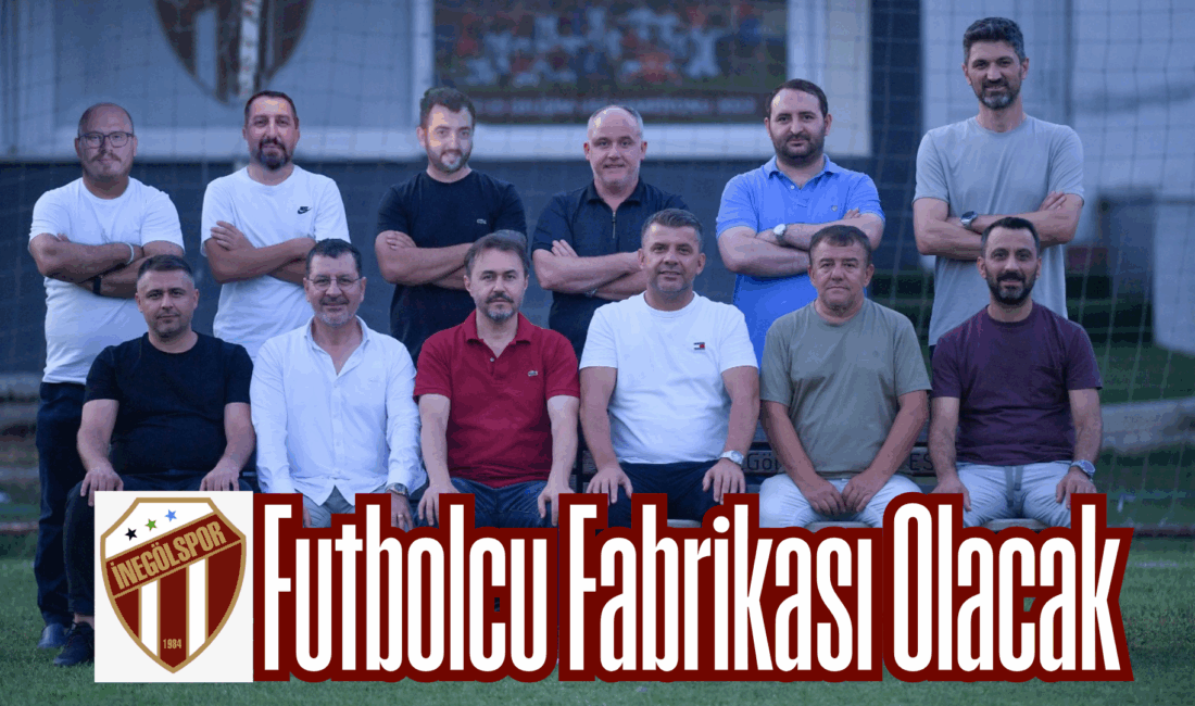 İnegölspor altyapısının daha verimli faaliyet göstermesi için A takımdan ayrı