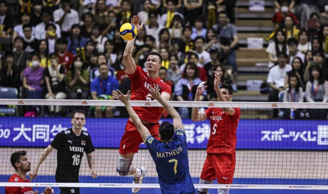 A Milli Erkek Voleybol Takımı, Japonya’nın Chiba şehrinde oynanan 2025