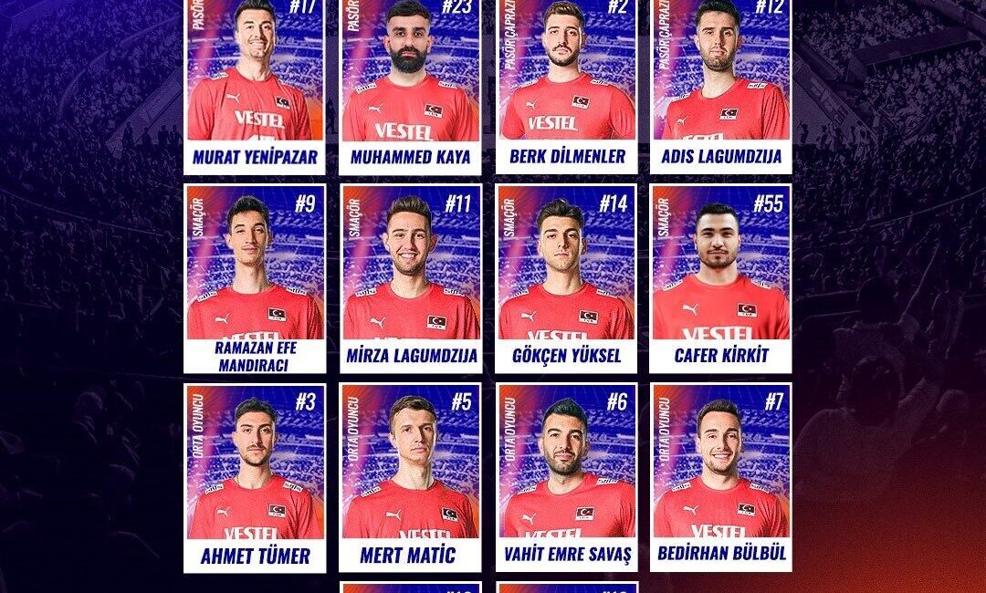 2025 FIVB Voleybol Milletler Ligi 3. hafta müsabakaları için Japonya’ya