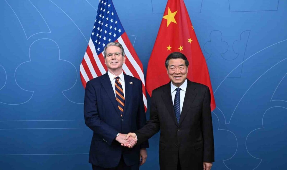 ABD ve Çin heyetleri, iki ülke arasındaki gümrük vergileri ile