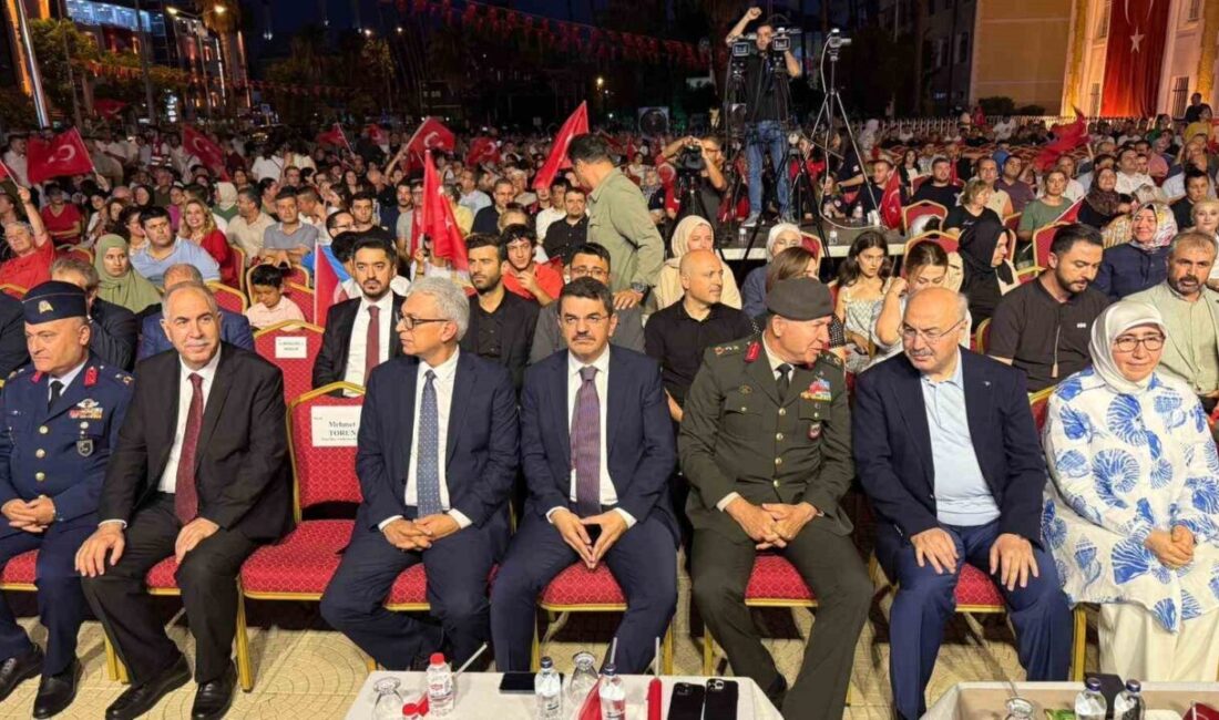Adana’da hain darbe girişimin 9. yıl dönümünde ‘15 Temmuz Demokrasi